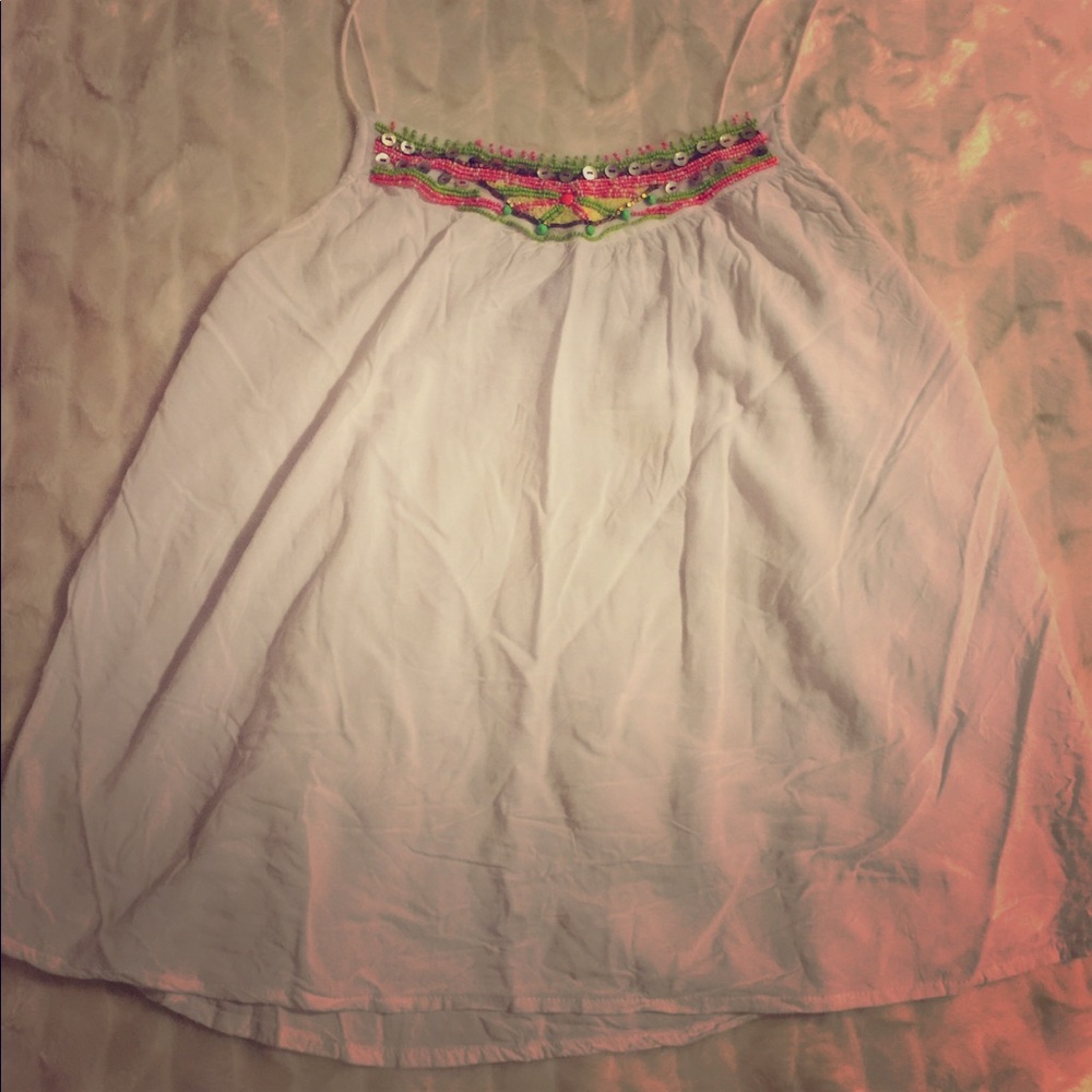 Beaded tank top